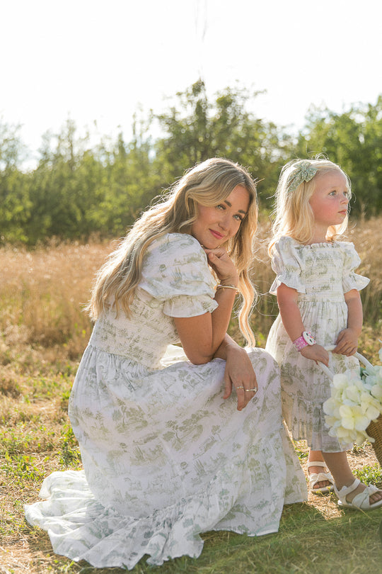 Valencia Dress in Sage