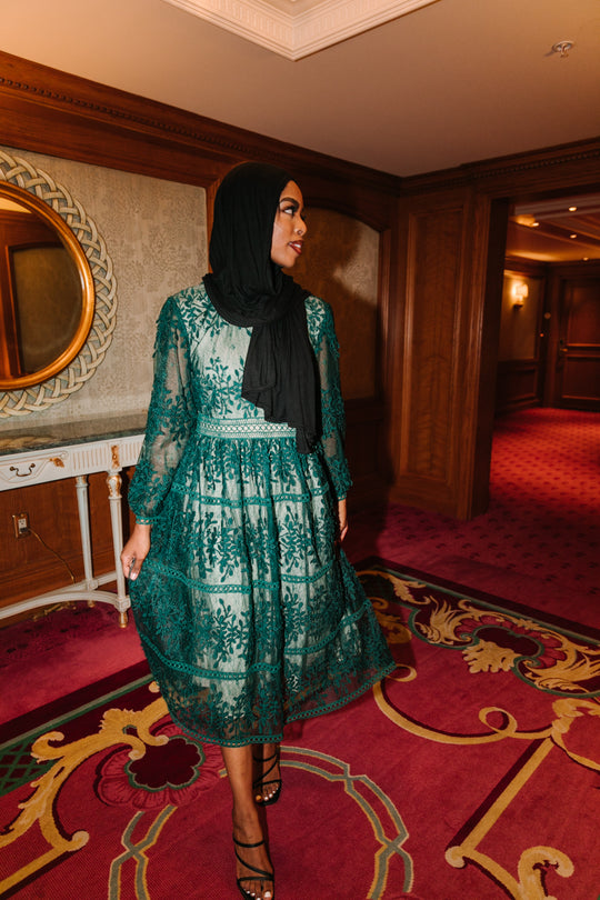 Sicily Dress in Green