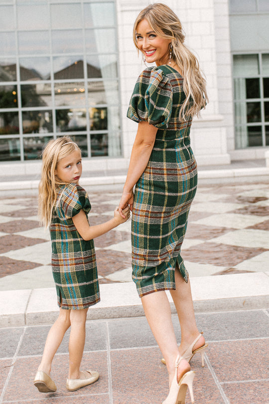 Mini Holly Plaid Dress