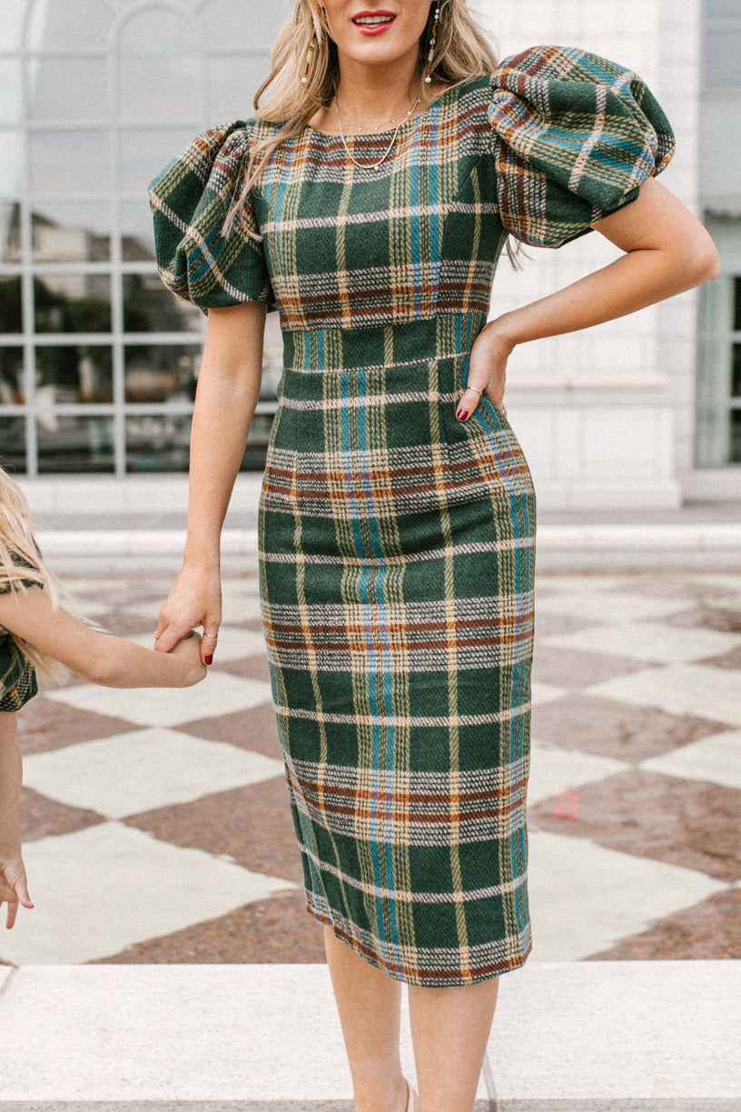 Holly Plaid Dress