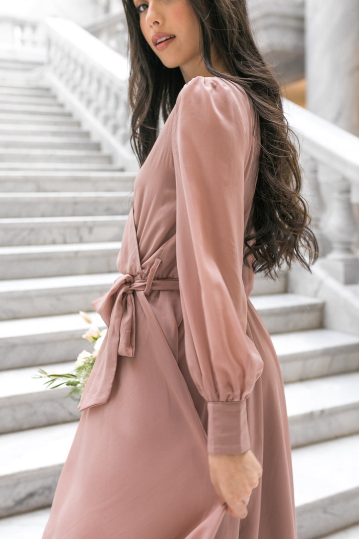 Andie Dress in Dusty Rose - FINAL SALE