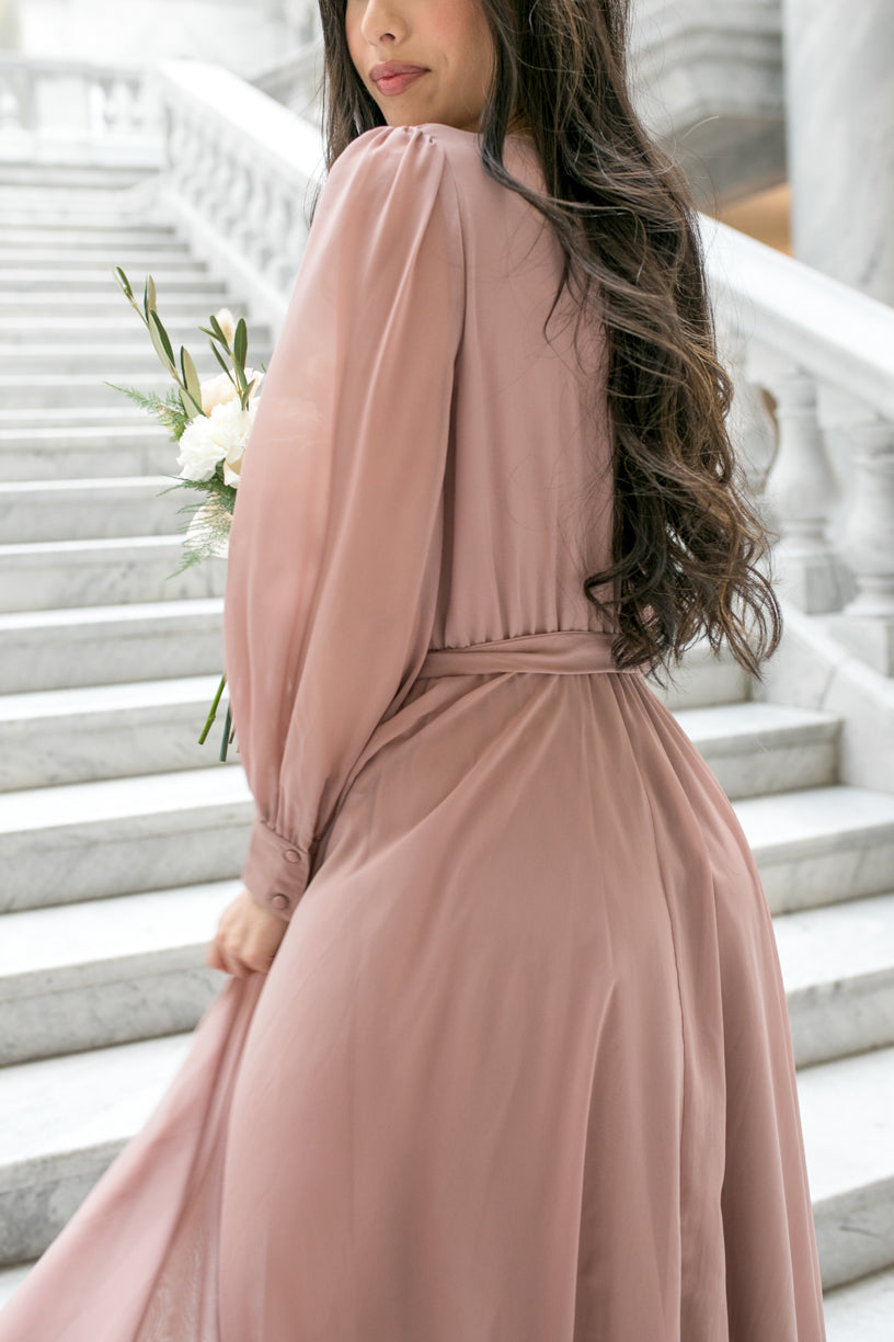 Andie Dress in Dusty Rose - FINAL SALE