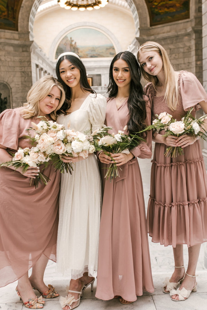 Andie Dress in Dusty Rose - FINAL SALE