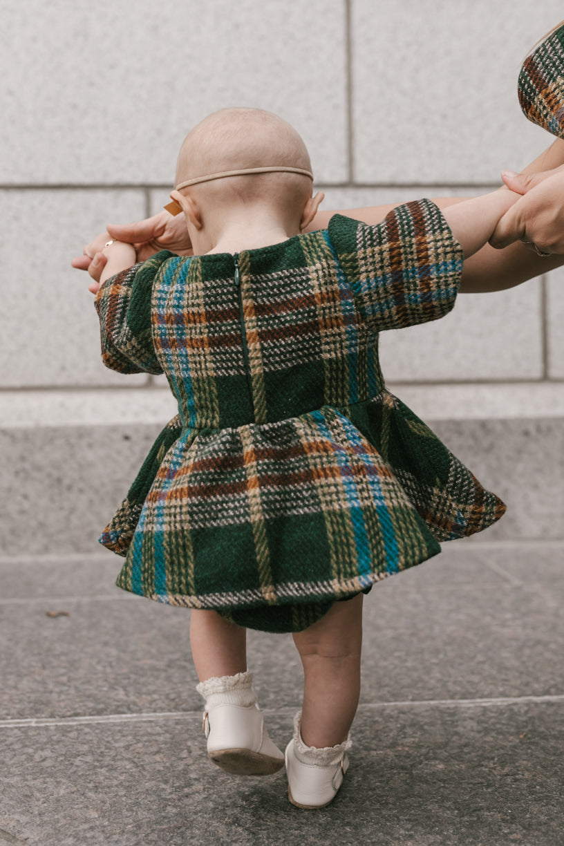 Baby Holly Plaid Dress Set - FINAL SALE