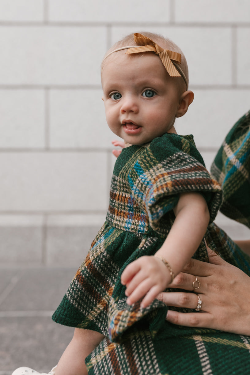 Baby Holly Plaid Dress Set - FINAL SALE