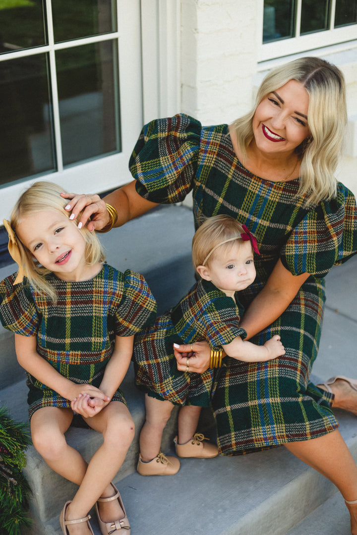 Baby Holly Plaid Dress Set - FINAL SALE