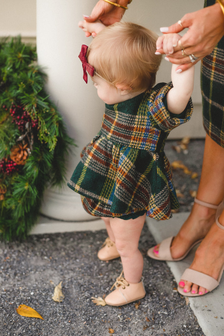 Baby Holly Plaid Dress Set - FINAL SALE