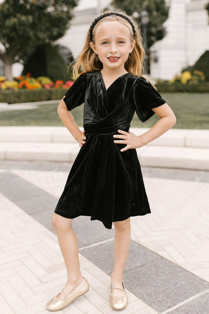Mini Aria Dress in Black - FINAL SALE
