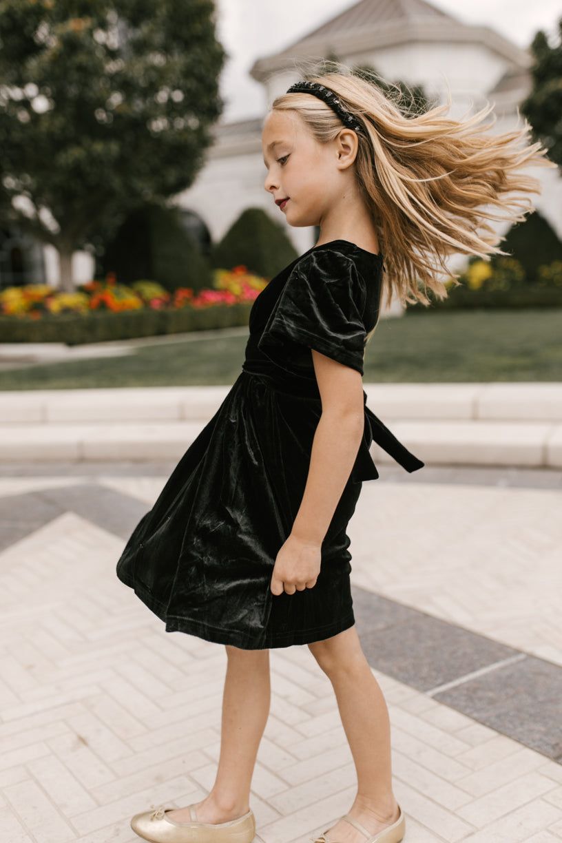 Mini Aria Dress in Black - FINAL SALE
