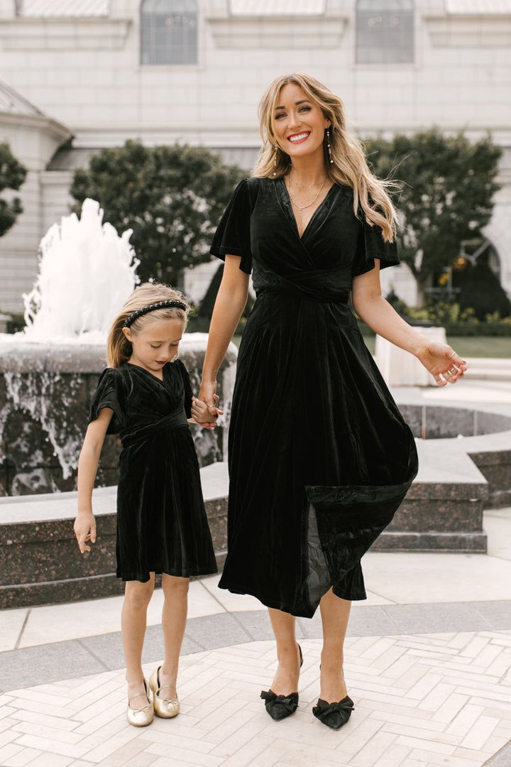 Mini Aria Dress in Black - FINAL SALE