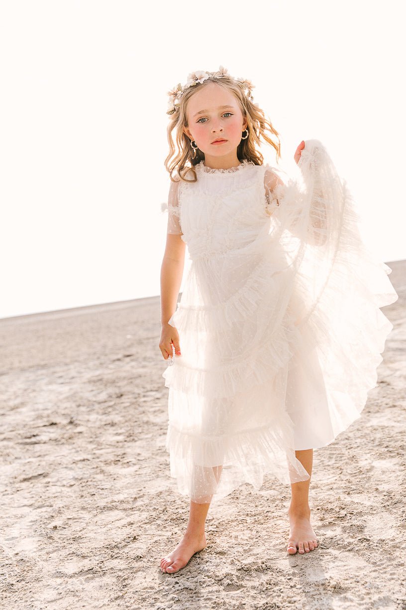 Mini Maxi Whimsical Dress in White – Ivy City Co