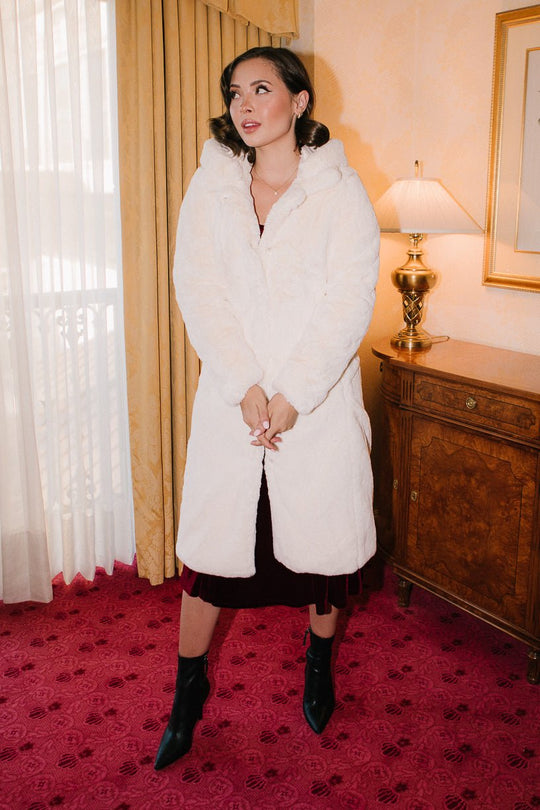 Willa Coat in Cream - FINAL SALE-Adult