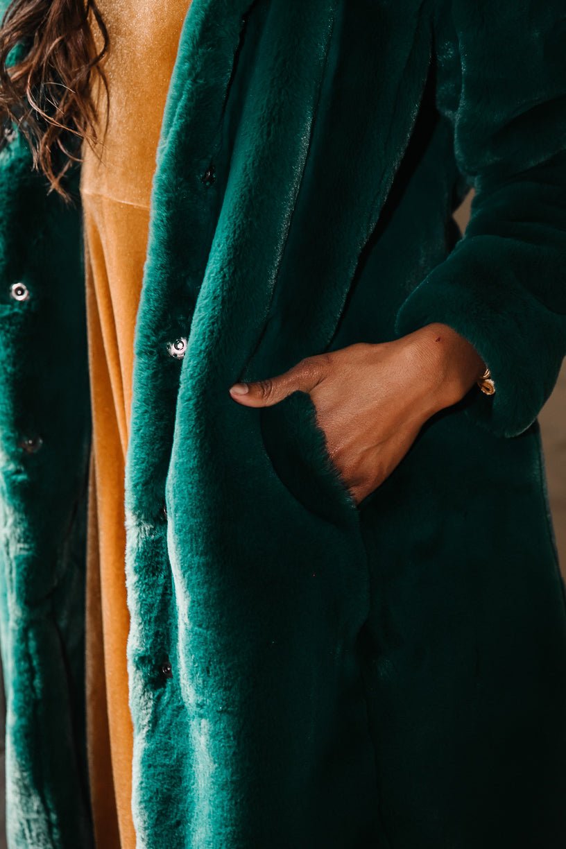 Willa Coat in Green - FINAL SALE-Adult